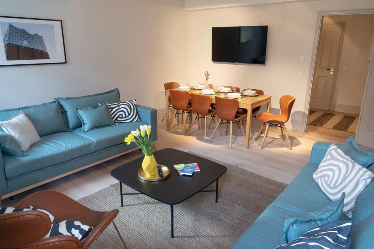 Spacious 3-Bedroom Apartment Near Eilbekpark Хамбург Екстериор снимка